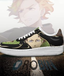 Finral Roulacase Air Force 1 Sneakers Custom Black Clover Anime Shoes