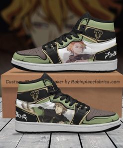 Finral Roulacase JD Sneakers Custom Black Clover Anime Shoes Finral Roulacase JD Sneakers Custom Black Clover Anime Shoes