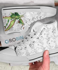 Flygon Pokemon Anime Canvas High Top Shoes