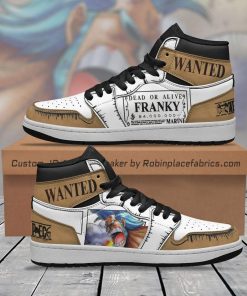 Franky JD Sneakers Custom One Piece Anime Shoes Franky JD Sneakers Custom One Piece Anime Shoes