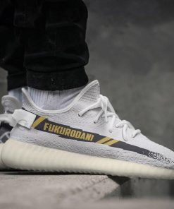 Fukurodani Academy Shoes Haikyuu Custom Yeezy Sneakers Fukurodani Academy Shoes Haikyuu Custom Yeezy Sneakers