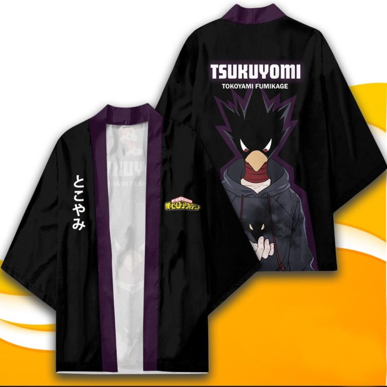 Fumikage Tokoyami My Hero Academia All Over Print Kimono