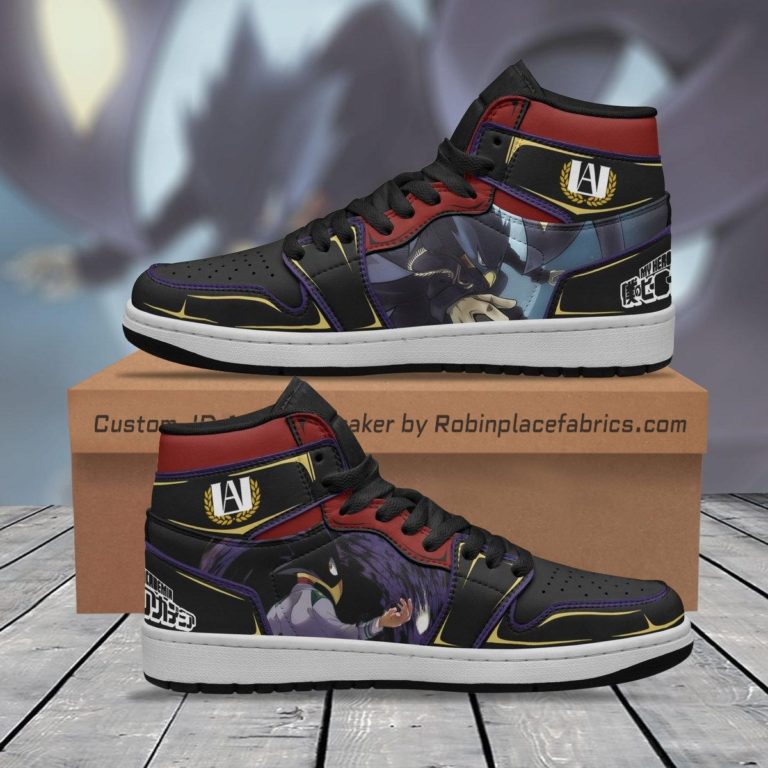 Fumikage Tokoyami My Hero Academia Custom JD 1 High Sneakers