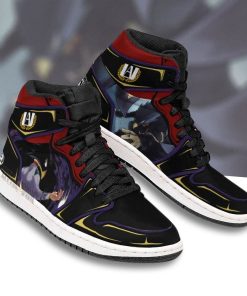 Fumikage Tokoyami My Hero Academia Custom JD 1 High Sneakers Fumikage Tokoyami My Hero Academia Custom JD 1 High Sneakers