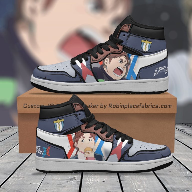Futoshi JD Sneakers Custom Darling In The Franxx Anime Shoes