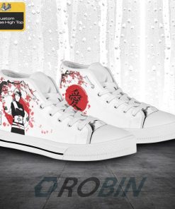 Gaara Naruto-Anime Canvas High Top Shoes
