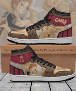 Gaara Kazekage Sneakers Custom Naruto Anime Shoes Gaara Kazekage Sneakers Custom Naruto Anime Shoes