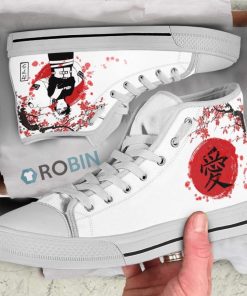 Gaara Naruto Anime Canvas High Top Shoes