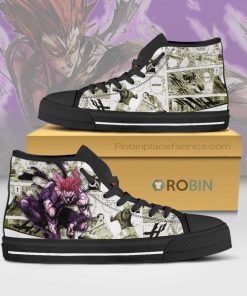 Garou One Punch Man Anime Mixed Manga Style Canvas High Top Shoes Garou One Punch Man Anime Mixed Manga Style Canvas High Top Shoes
