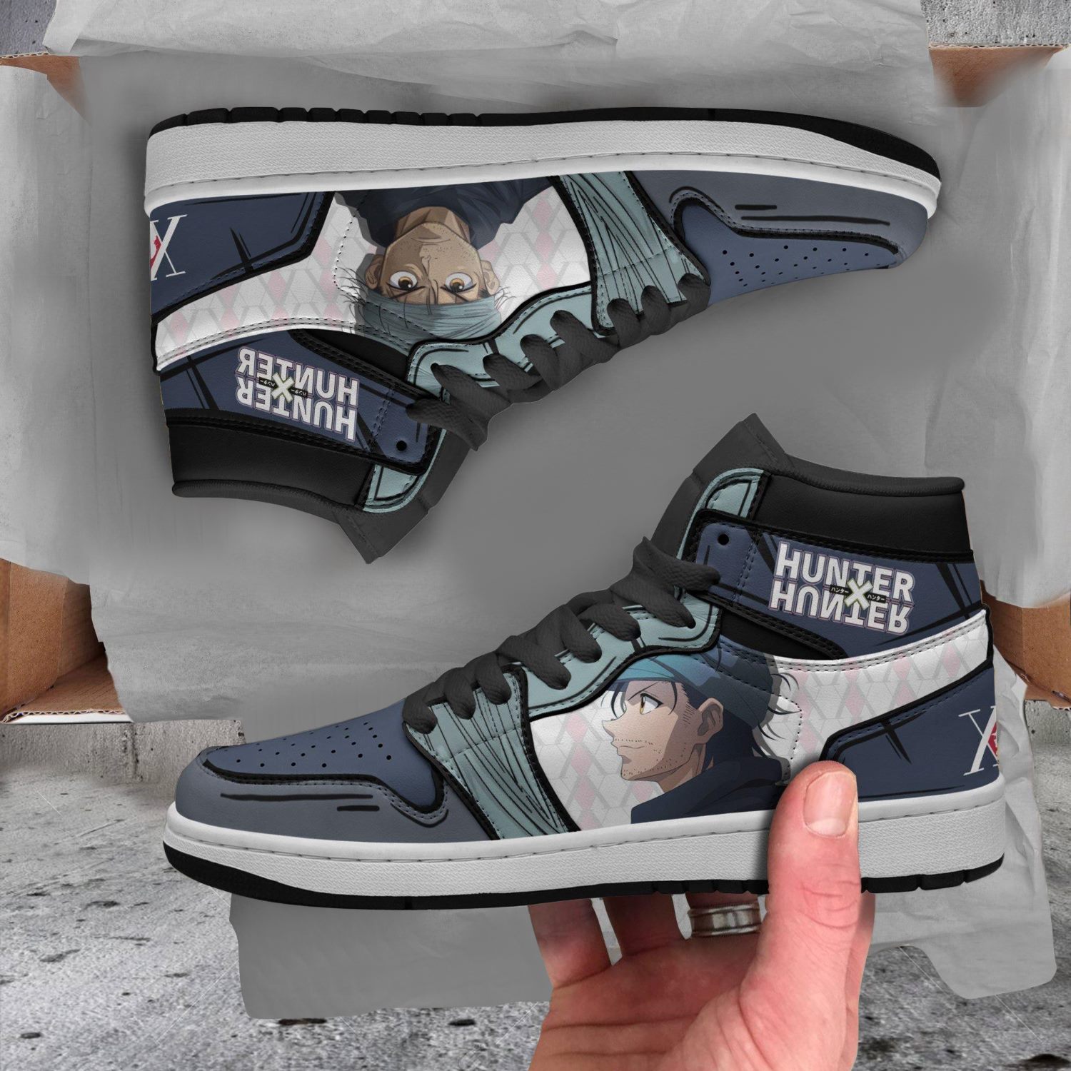 Ging Freecss JD Sneakers Custom Hunter X Hunter Anime Shoes ...