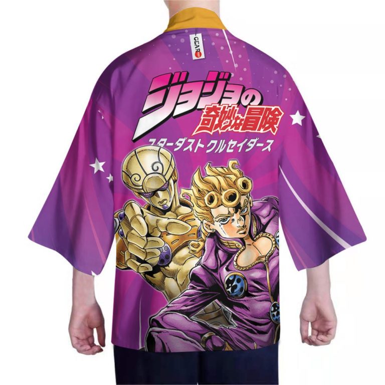 Giorno Giovanna JoJo’s Bizarre Adventure Kimono Cardigan