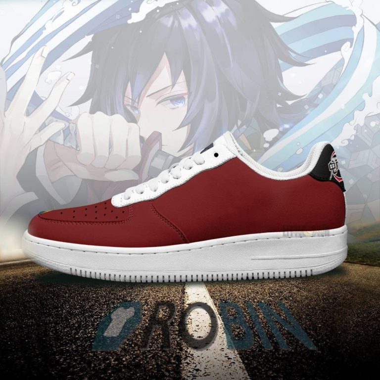 Giyu Tomioka Air Force 1 Sneakers Custom Demon Slayer Anime Shoes