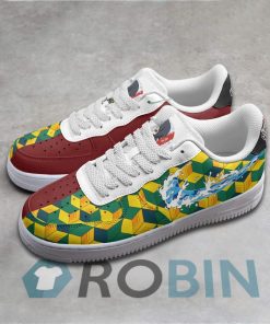 Giyu Tomioka Air Force 1 Sneakers Custom Demon Slayer Anime Shoes