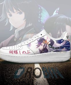 Giyu x Shinobu Air Force 1 Sneakers Custom Demon Slayer Anime Shoes Giyu x Shinobu Air Force 1 Sneakers Custom Demon Slayer Anime Shoes