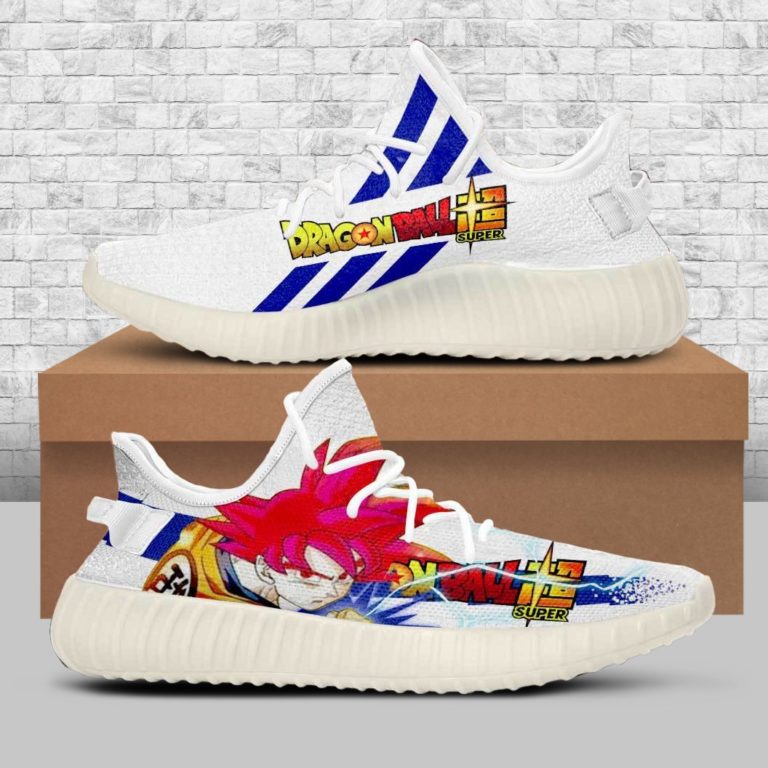 Goku Saiyan God Shoes Dragon Ball Super CustomSneakers