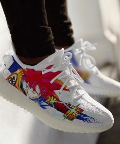 Goku Saiyan God Shoes Dragon Ball Super CustomSneakers
