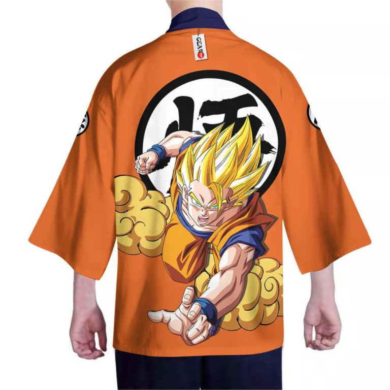 Goku SSJ Dragon Ball Z Kimono Cardigan