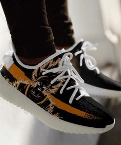Goku SSJ Sihouette Dragon Ball Custom Yeezy Sneakers