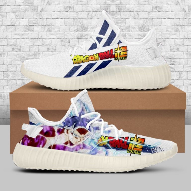 Goku Ultra Instinct Shoes Custom Dragon Ball Super Yeezy Shoes