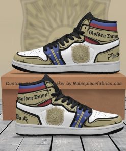 Golden Dawn JD Sneakers Custom Black Clover Anime Shoes Golden Dawn JD Sneakers Custom Black Clover Anime Shoes