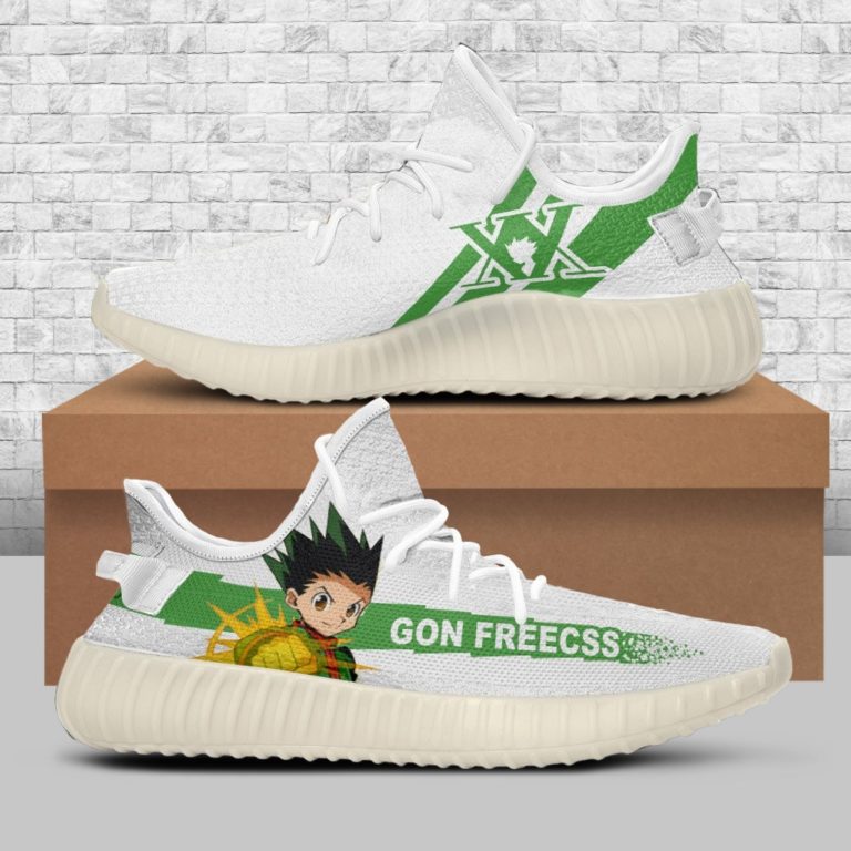Gon Freecss Shoes Hunter X Hunter Anime Yeezy Sneakers