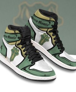 Green Mantis JD Sneakers Custom Black Clover Anime Shoes Green Mantis JD Sneakers Custom Black Clover Anime Shoes