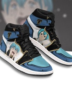 Grey JD Sneakers Custom Black Clover Anime Shoes Grey JD Sneakers Custom Black Clover Anime Shoes