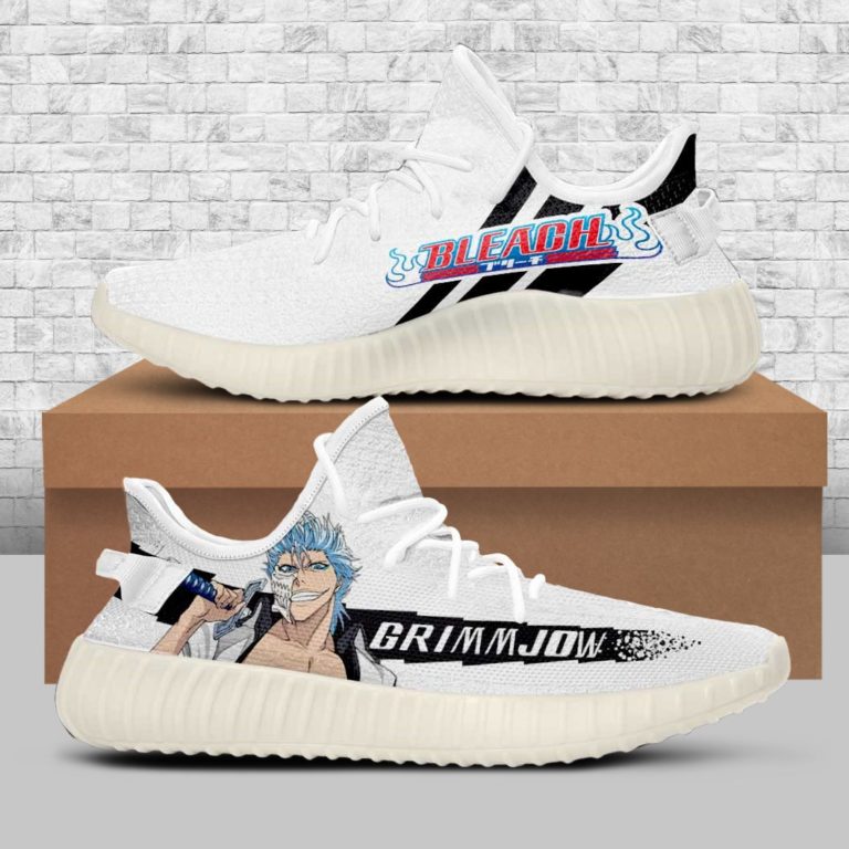 Grimmjow Bleach Custom Yeezy Sneakers