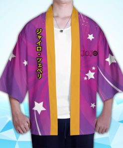 Gyro Zeppeli Jojo’s Bizarre Adventure Kimono Cardigan