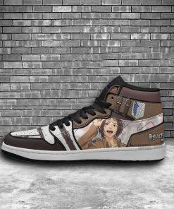 Hange Zoe Attack On Titan Air Jordan 1 High Sneakers