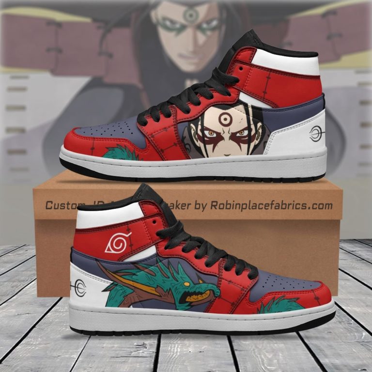 Hashirama Senju JD Sneakers Custom Naruto Anime Shoes