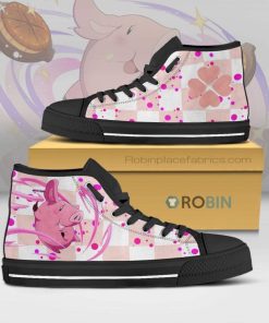 Hawk The Seven Deadly Sins Anime Canvas High Top Shoes