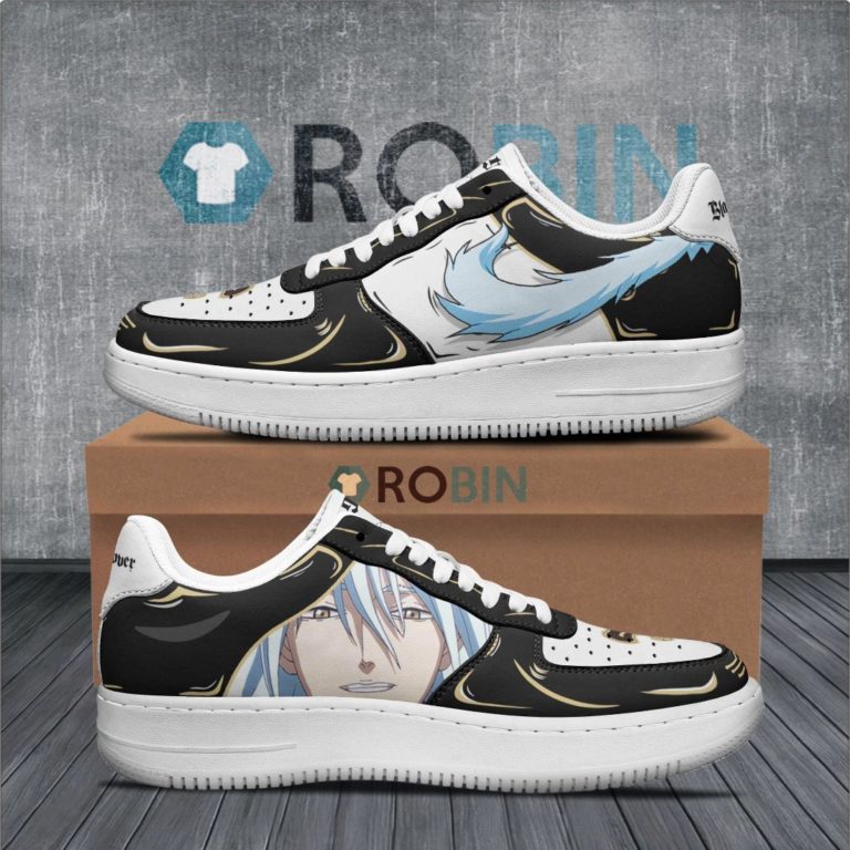 Henry Legolant Air Force 1 Sneakers Custom Black Clover Anime Shoes