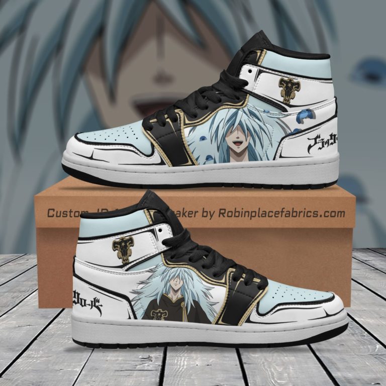 Henry Legolant JD Sneakers Custom Black Clover Anime Shoes