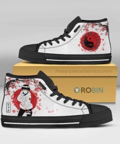 Hinata Hyuga Naruto Anime Canvas High Top Shoes