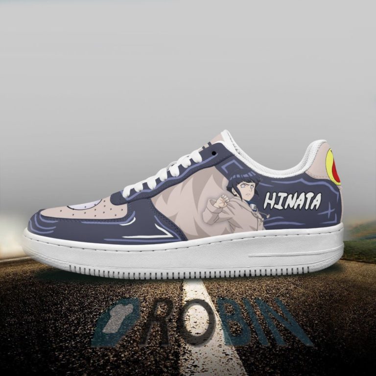 Hinata Uzumaki Air Force 1 Sneakers Custom Naruto Anime Shoes