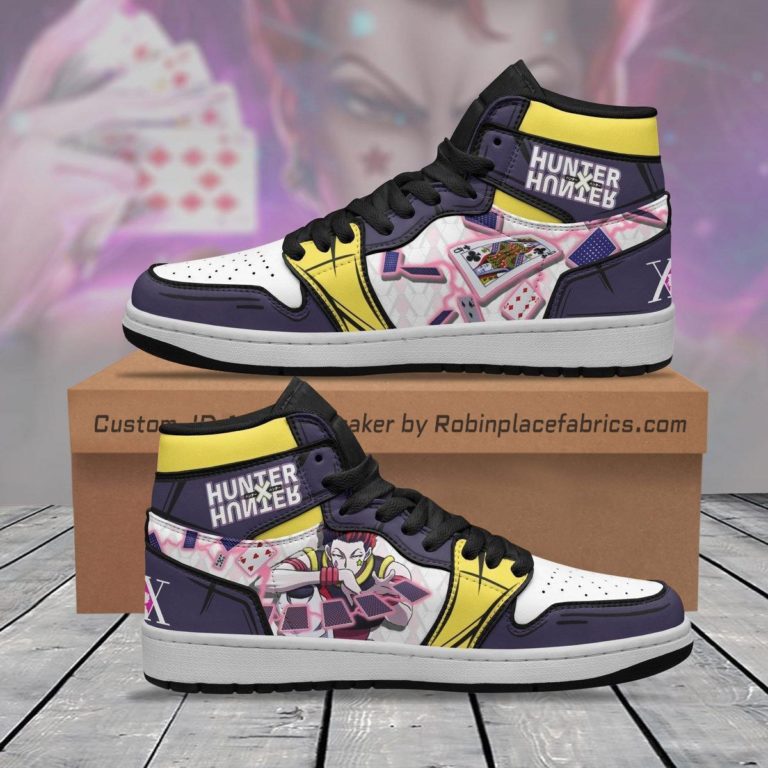 Hisoka Morow JD Sneakers Custom Hunter X Hunter Anime Shoes