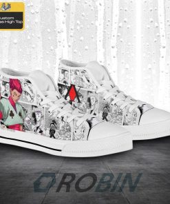 Hisoka Hunter x Hunter Anime Canvas High Top Shoes