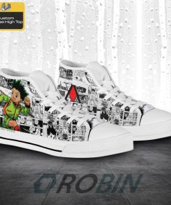 Hunter x Hunter Gon Freecss High Top Canvas Shoes