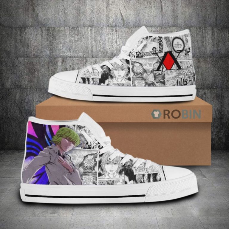 Hunter x Hunter Anime Shaiapouf Canvas High Top Shoes (Kid and Adult size available)