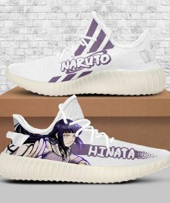 Hyuga Hinata Shoes Naruto Custom Yeezy Sneakers