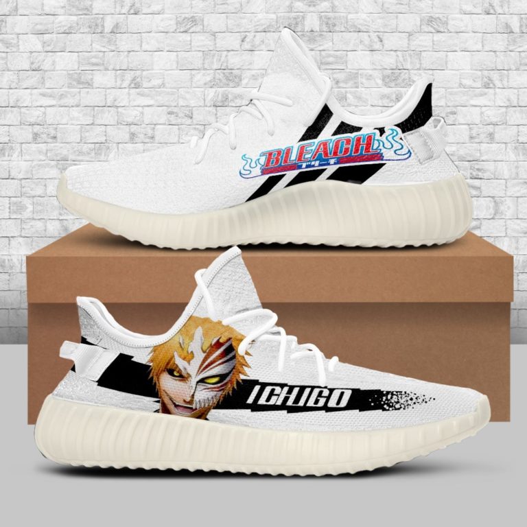 Ichigo Bleach Custom Anime Yeezy Sneakers
