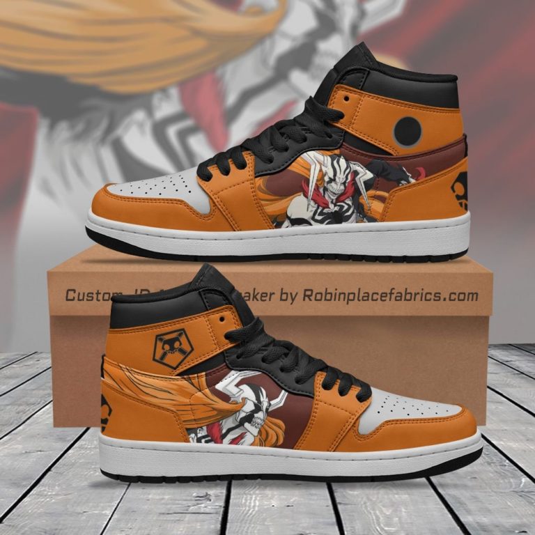 Ichigo Kurosaki JD Sneakers Custom Mode Hollow Bleach Anime Shoes