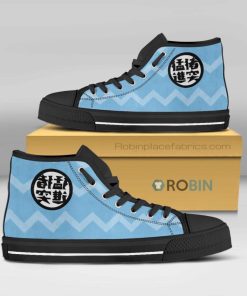 Inosuke Demon Slayer Anime High Top Canvas Shoes (Kid and Adult size available)