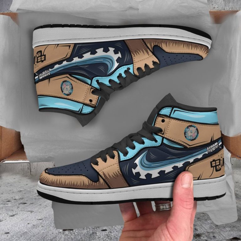 Inosuke JD Sneakers Custom Sword Demon Slayer Anime Shoes