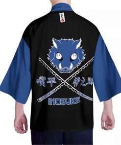 Inosuke Kimono Uniform Anime Demon Slayer Kimono Cardigan