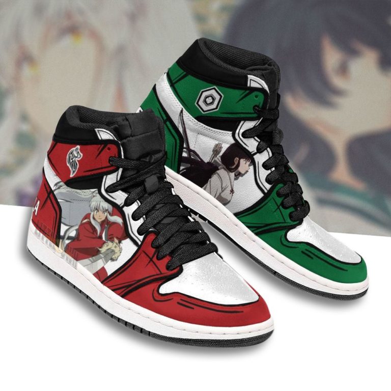 Inuyasha X Kagome JD Sneakers Custom Inuyasha Anime Shoes