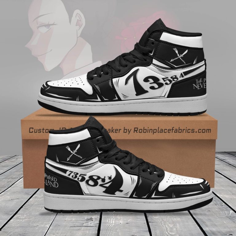 Isabella JD Sneakers Custom The Promised Neverland Anime Shoes
