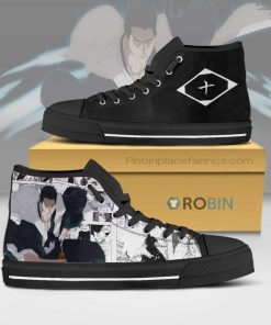 Isshin Kurosaki Bleach Anime Mixed Manga High Top Canvas Shoes (Kid and Adult size available) Isshin Kurosaki Bleach Anime Mixed Manga High Top Canvas Shoes (Kid and Adult size available)