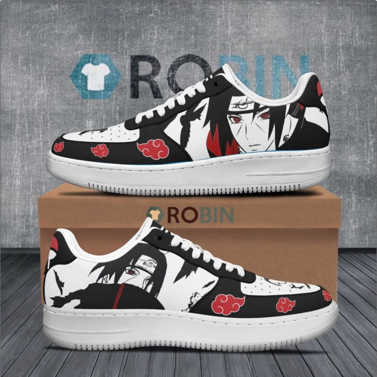 Itachi Air Forces Custom Anime Sneakers Uchiha Naruto